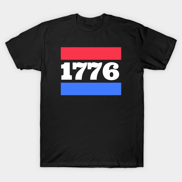 Retro 1776 T-Shirt by Retro Patriot